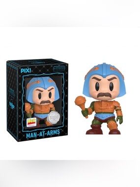 Thrilljoy Pix! Masters of the Universe Man-At-Arms Vinyl Figure 🆕